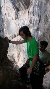 Zephyr and the Climbing Guide