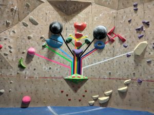 bouldering - dyno routes