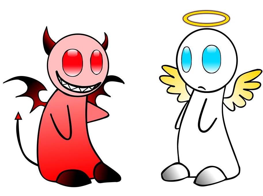devil and angel
