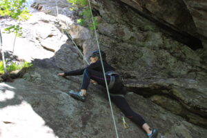 climbing in Rumney