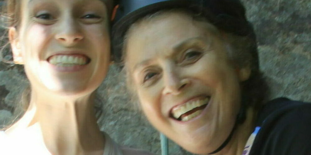 Marilyn and Megan in Rumney