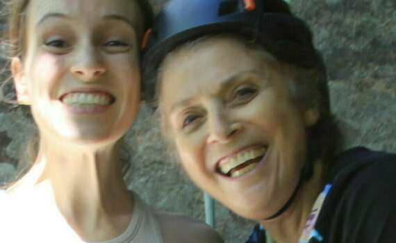 Marilyn and Megan in Rumney